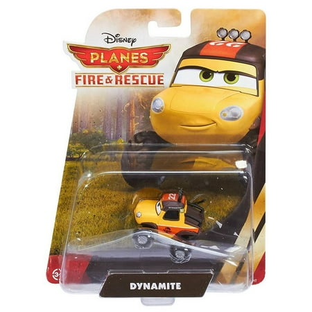 Disney Planes Fire and Rescue Dynamite Die-Cast Vehicle Mattel Toy Car
