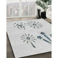 thumbnail image 3 of Ahgly Company Machine Washable Indoor Square Transitional Dark Goldray Area Rugs, 5' Square, 3 of 7