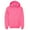 Safety Pink, variant on Gildan Heavy Blend Childrens  Hooded Sweatshirt Top/Hoodie