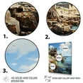 thumbnail image 3 of Designart "Eugene s Reverie Normandy Coast VI" Nautical & Beach Floater Framed Wall Decor, 3 of 7