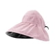 thumbnail image 2 of Sombrero de ala ancha Salvador para mujer sombrero de viaje flexible para playa Rosa, 2 of 10