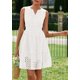 thumbnail image 4 of Vestido PRETTYGARDEN 2025 sin mangas con escote en V y bordado ajour XL, 4 of 8