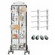 thumbnail image 1 of Exhibidor Urban Deco 67 x 189 cm Panel de rejilla con 8 ganchos, 1 of 7