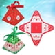 thumbnail image 4 of 12 cajas de papel navideñas para regalos de fiesta, dulces, chocolates y golosinas., 4 of 8