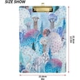 thumbnail image 3 of FMSHPON Winter Landscape Clipboard Hardboard Wood Nursing Clip Board and Pull for Standard A4 Letter 13x9 inches, 3 of 5