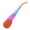 Orange, variant on NOUGFVZP 1 Pack 23.6" Throw and Catch Balls with Rainbow Tail, Soft Sports Play Comet Balls Playground Toys Bulk for Kids Adults Games and Activities Fun Throwing School