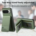 thumbnail image 5 of Dteck for Google Pixel 9 Pro XL Case Wallet with Card Holder, RFID Blocking Credit Slots Kickstand Shockproof Phone Cover for Women Men,Green, 5 of 9