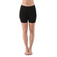 thumbnail image 2 of Womens Cotton Blend Active Basic Lounging to Workout Shorts, 2 of 4