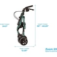 thumbnail image 4 of NOVA Medical Products Zoom Rollator Walker, 4 of 10