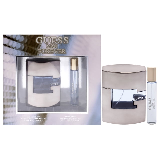 Set de regalo Guess Forever de Guess para hombres 2 piezas 2,5 oz EDT aerosol 0,5 oz EDT aerosol