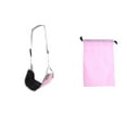 thumbnail image 1 of EGNMCR Repose-Pieds de Voyage, Repose-Pieds d'Avion Portable Hauteur Foo hammock, 1 of 1