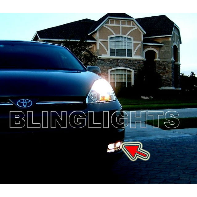 For 2004 2005 2006 2007 Toyota Sienna Bumper Foglamps Driinglights avensis