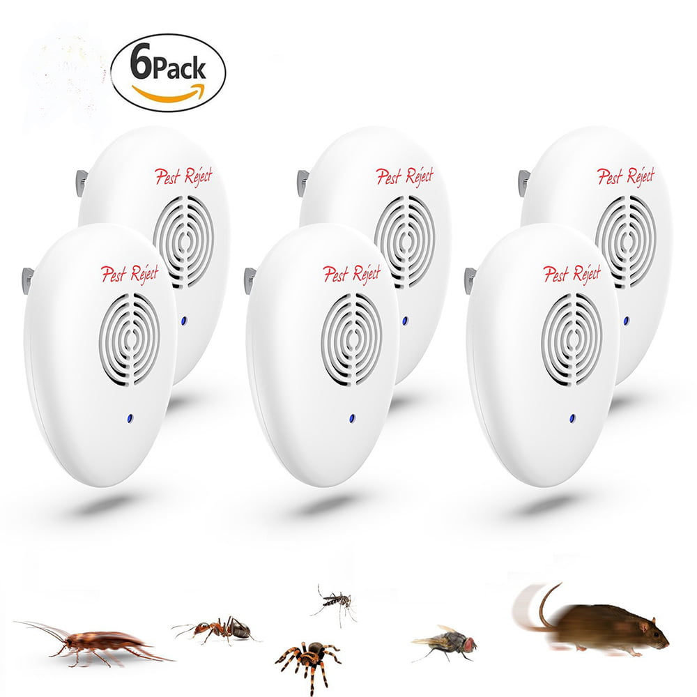 Mini Portable Ultrasonic Electronic Mosquito Pest Bug Insect Repeller Reject 