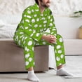 thumbnail image 6 of Bingfone Men's Pajama Set 2 Piece Loungewear PJs, Long Sleeve with Pajama Pants-Funny Sheep Doing Yoga, 6 of 7