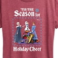 thumbnail image 3 of Frozen 2 - Tis The Season For Holiday Cheer - Women's Short Sleeve Graphic T-Shirt, 3 of 5