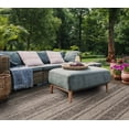 thumbnail image 6 of SAFAVIEH Courtyard Robert Striped Indoor/Outdoor Area Rug, 9' x 12', Light Grey/Black, 6 of 15