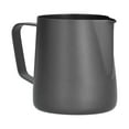thumbnail image 3 of Durable, Stylish 400ml Stainless Steel Milk Frothing Jug with PTFE Coating for Home Kitchen, 3 of 8
