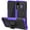 Purple, variant on Galaxy A20/Galaxy A30/Galaxy A50 Case, [Shockproof] Tough Rugged Dual Layer Protective Case Hybrid Kickstand Cover for Samsung Galaxy A20/A30/A50 (White)