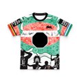thumbnail image 4 of Camiseta de rugby clásica de local y visitante de South Sydney Rabbitohs 2024 para niños de la ronda Anzac (nombre y número personalizados), 4 of 5