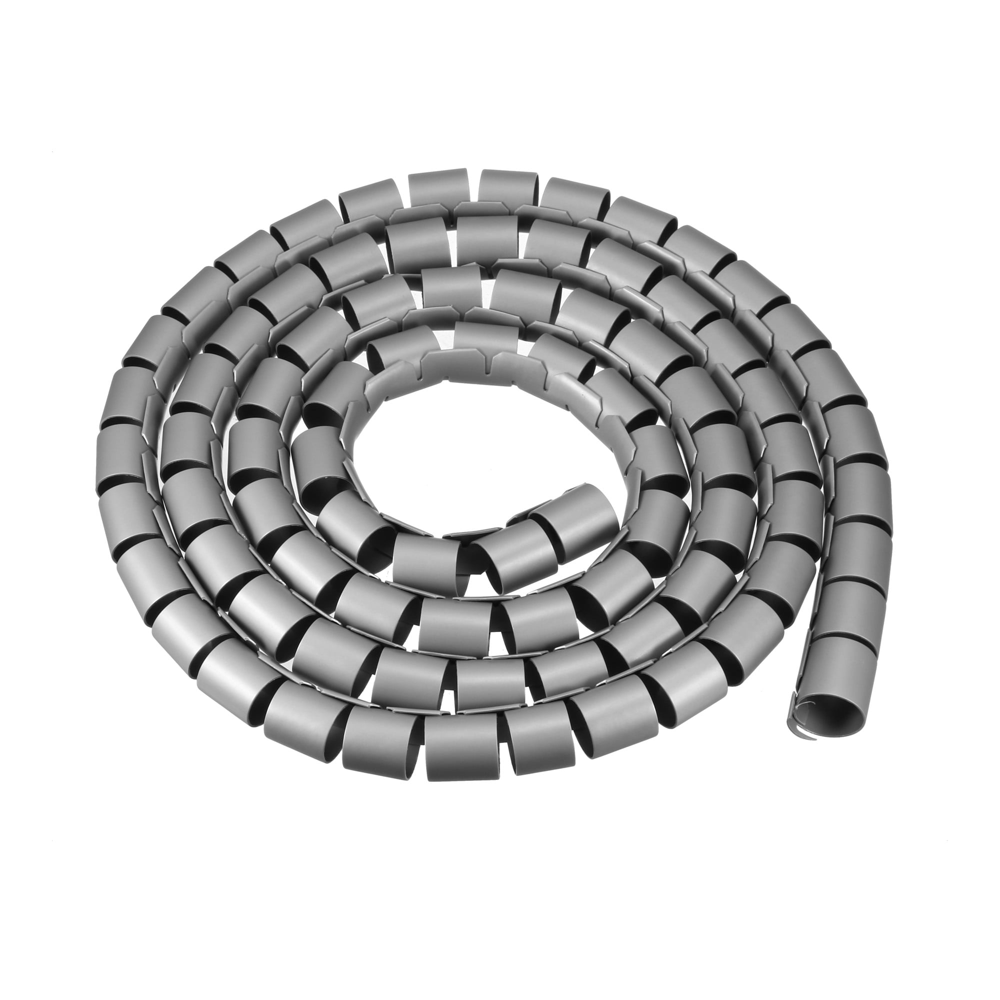 Flexible Spiral Tube Wrap Cable Management Sleeve 20mmx22mm Computer