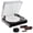 Piano Black, variant on Fluance RT87 Reference High Fidelity Dual-Plinth Turntable (Natural Walnut), VB65 3-in-1 Vinyl Record & Stylus Cleaning Kit, RW03 HiFi Vinyl Record Weight Stabilizer