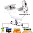 thumbnail image 3 of Abridor de tarros ajustable para manos débiles, abridor de tarros y botellas de acero inoxidable multifuncional, abrelatas manual, accesorios de cocina, 3 of 5