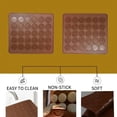 thumbnail image 4 of Macaron Silicone Pad Mold Decorative Pot French Dessert 30/48 Hole Round Biscuit Handmade DIY Kitchen Cake Baking Tool, 4 of 9