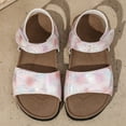 thumbnail image 2 of TAIAOJING Toddler Summer Girls Large Sized Casual Sandals With Colorful Prints Comfortable Sandals For Outdoor Use Beach Shoes. Fashionable 3.5-4Y, 2 of 9