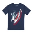 thumbnail image 1 of Captain America - Camiseta Escudo para Niños/Niñas (Marino), 1 of 2
