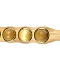 thumbnail image 4 of Rodillo de de madera de mano para relajación corporal, barra rodante anticelulítica para cuello, hombros, cintura, brazos, Abdomen, muslo Salvador rodillo de masaje, 4 of 5