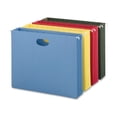 thumbnail image 4 of Smead Hanging Pockets with Full-Height Gusset Letter - 8 1/2" x 11" Sheet Size - 3 1/2" Expansion - 11 pt. Folder Thickness - Blue, Green, Red, Yellow - 1.02 lb - Recycled - 4 / Pack, 4 of 7
