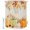 Beige, variant on Extra Long Shower Curtain 72x84 Inch, Orange Green Pumpkins Shower Curtain Waterproof Bathroom Decor, Fall Thanksgiving Maple Leaves Fabric Bath Curtain Set Accessories with Hooks