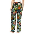 thumbnail image 3 of Fotbe Balls Women's Pajama Pants,Sleepwear Pants,Pj Bottoms Drawstring And Pockets-Large, 3 of 9