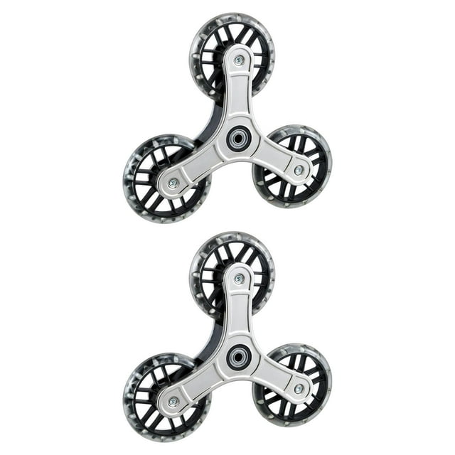 KLKCMS Stairs Climbing Triangle Wheels Staircase Climbers Practical Household Appliances Multi -purpose Easy Installation Shopping Car Roll 2 PieceS