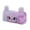 Purple, variant on Meiiso Cute Plush Cat Pen Pouch, Gradient Colors, Hot Pink, Large Capacity, Large Capacity Pencil Organizer Smooth Zipper sch○○l Stàtí○ñér'y Storage Bag