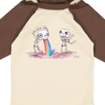 thumbnail image 4 of Inktastic Skeleton Pukes Rainbow Boys or Girls Long Sleeve Baby Bodysuit, 4 of 5