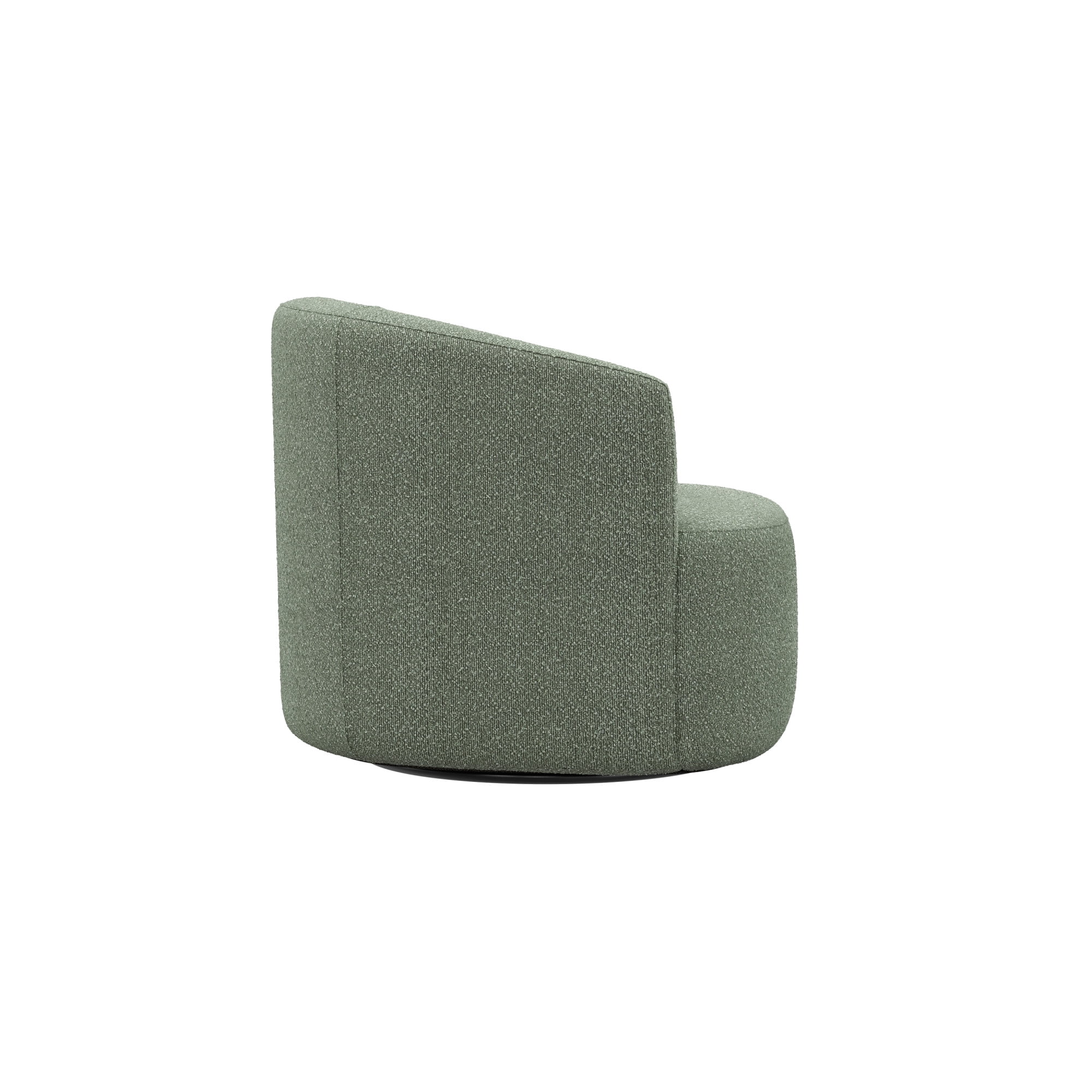Mainstays Boucle Swivel Accent Chair, Olive