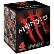 Monster Assault Energy Drink, 16 Fl. Oz., 4 Count