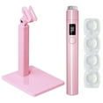 thumbnail image 1 of Mini luz ultravioleta para secar uñas, mini linterna con pantalla LED, 2 configuraciones de tiempo con soporte magnético, recargable por USB para manicura casera, 1 of 6