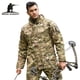 thumbnail image 2 of Mege chaqueta militar masculina para hombres ropa táctica ejército de EE. UU. M65 chaqueta de combate abrigo de trabajador gabardina veste ejército otoño primavera, 2 of 5
