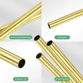 thumbnail image 2 of Uxcell 3Pcs H62 Brass Round Tube, 5mm OD 0.2mm Thick 250mm Length Straight Pipe Tubing for Construction/Machining/DIY Crafting, Metal Straight Pipe, 2 of 7