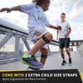 thumbnail image 3 of 1 Pack Knee Braces for Knee Pain, Patella Knee Support Strap, Adjustable Patellar Tendon Stabilizer Band for Jumpers Knee, Tendonitis, Basketball, Running, Hiking, Volleyball, Tennis, Squats, 3 of 5