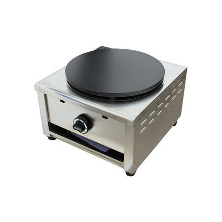 

PreAsion Commercial Crepe Maker Pancake Machine Single Head LP Gas 2800PA with Gas Line Low Pressure Valve