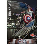 Marvel Movie Masterpiece Captain America Collectible Figure (Falcon and The Winter Solider)