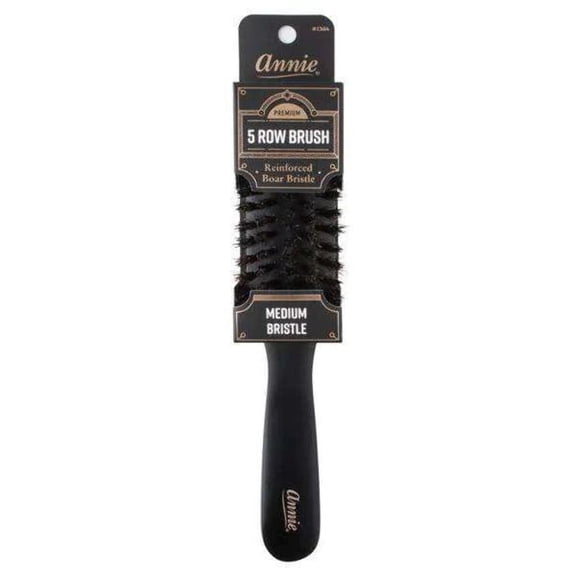 ANNIE PREMIUM MEDIUM CLUB BRUSH - BLACK MATTE