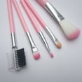 thumbnail image 2 of Pincel de maquillaje, pincel rosa para sombras de ojos, pincel para labios, pincel para rubor, pincel para pestañas, pincel de maquillaje, herramientas de belleza, 2 of 6