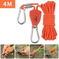 thumbnail image 3 of jinwen Tendeur de Corde à Cliquet Réfléchissant pour Camping Randonnée 4mm 4mm 4m Orange, 3 of 9