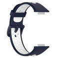 thumbnail image 4 of Bandas de repuesto compatibles con HUAWEI Watch FIT2, pulseras de silicona transpirables, correa de muñeca ajustable de doble Color para reloj inteligente, 4 of 5