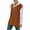 Brown, variant on Viikei Sweaters for Women Clearance $5.00 Fall Sweaters for Women Women Fashion Casual Sleeveless Knitted Vest Women Fashion Sweater Vest