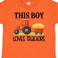 thumbnail image 4 of Inktastic Farming Cute Boy Loves Tractors Boys Toddler T-Shirt, 4 of 5